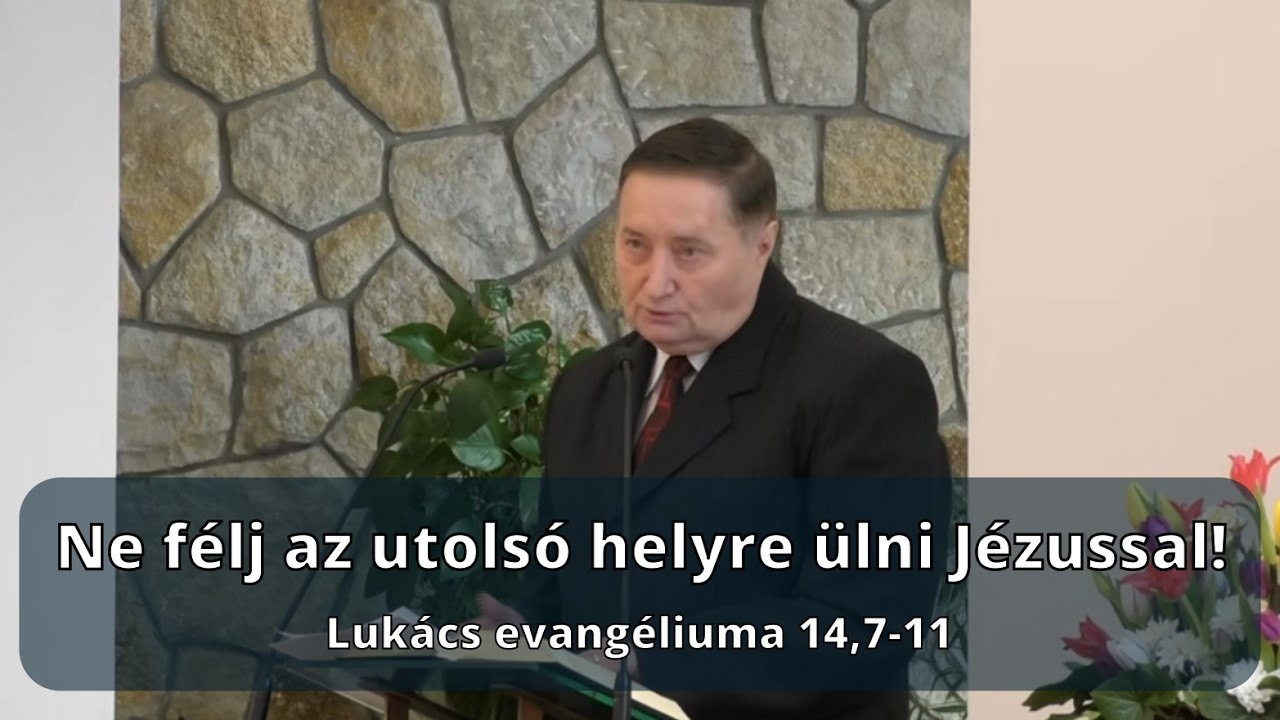 2026. 03. 08. délelőtti istentisztelet // Cserés János