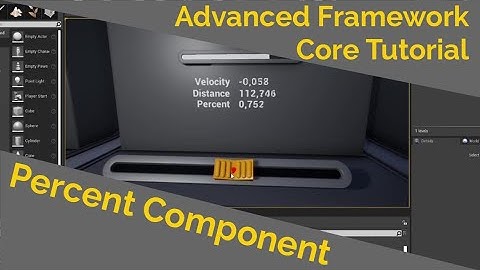 Percent Component (Advanced Framework Core Tutorial)