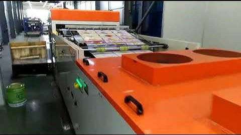 Sunlink Industry FLJX Ordinary Stacker (Air Blower Type) with UV Dryer Printing Press