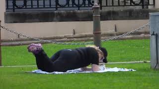 Rebel Wilson working out in Sydney