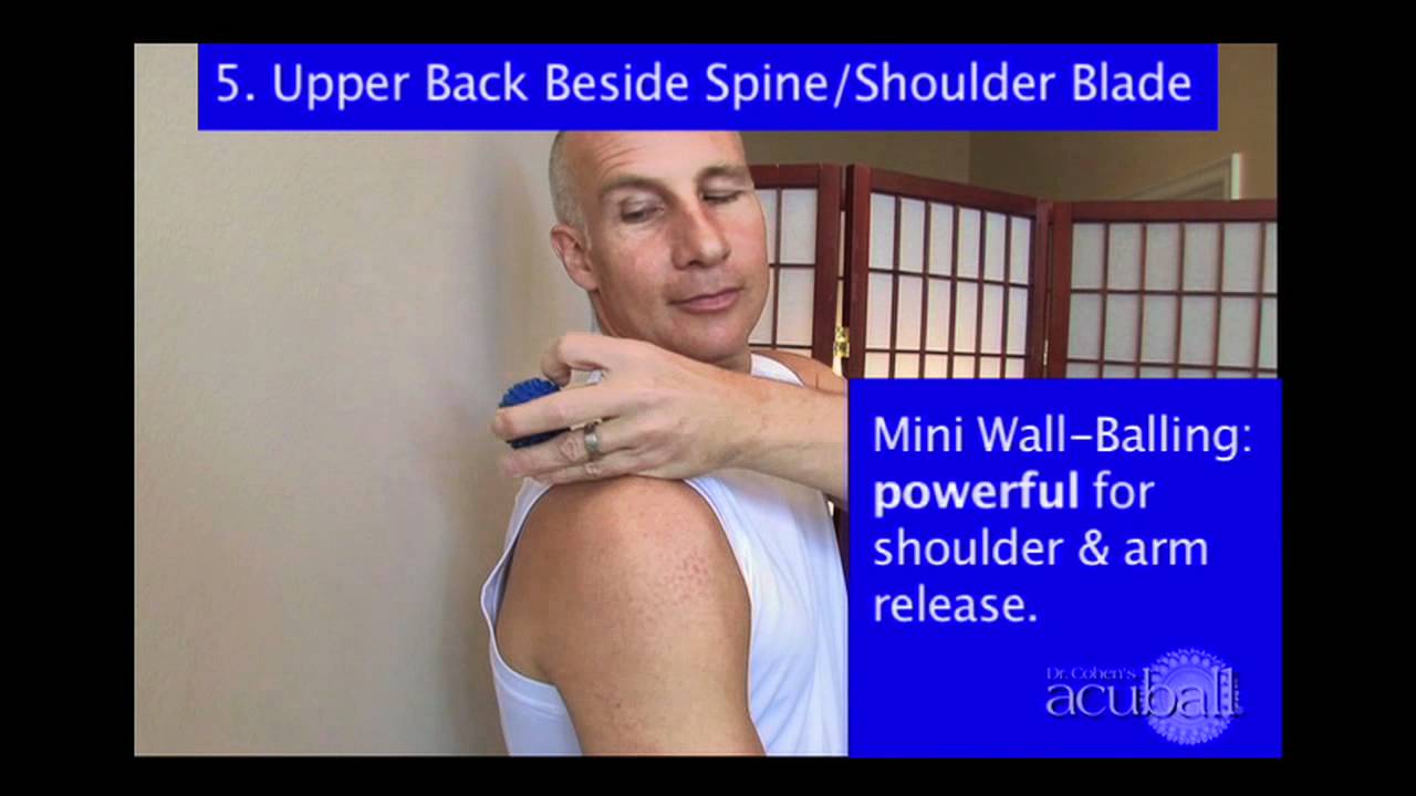 Relieve Upper Back & Shoulder Pain with the Acuball Mini!