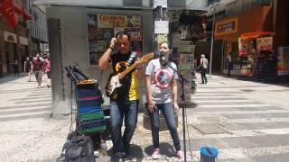 Willian Lee &amp; Chris Sykes- Sweet Child O&#39;mine (Guns &#39;n&#39; Roses Cover centro São Paulo)