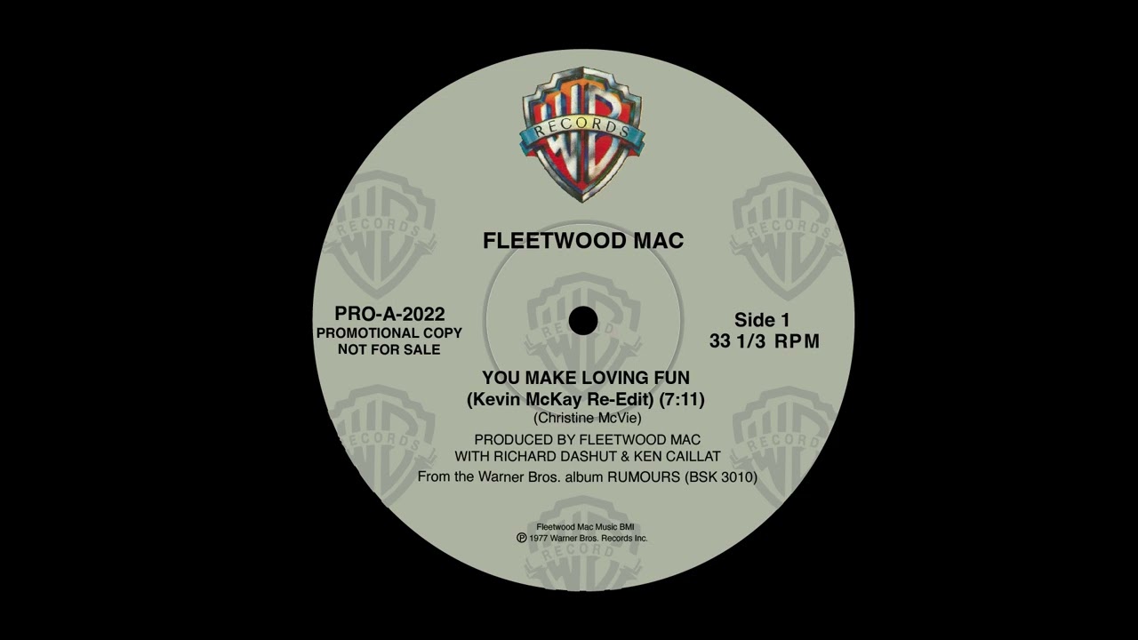Fleetwood Mac You Make Loving Fun (Kevin McKay ReEdit) YouTube