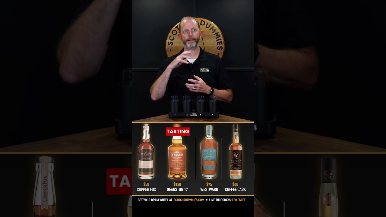 Peachwood vs Coffee vs Orange Wine Whisky?! 🥃