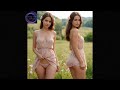 4k widescreen spring is coming essential skirts  lingerie for posing in a field ai art145