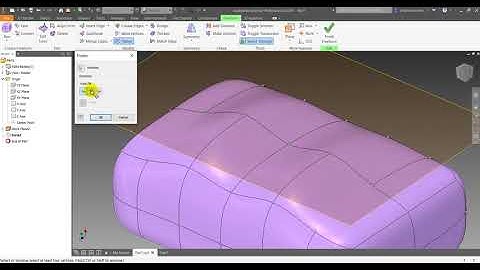 Video hướng dẫn lệnh weld vertices, flatten và bridge trong phần freeform inventor