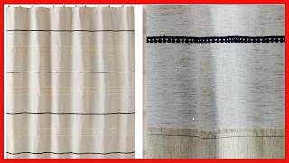 Frayser Shower Curtain by SKL HOME: Stylish, Neutral, and Durable