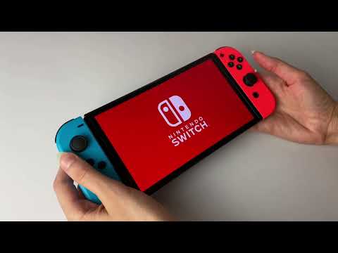 Консоль Nintendo Switch OLED Model HEG-001 64GB Blue Red, видео 1