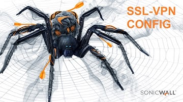 How to Configure SSL-VPN on SonicWall firewall