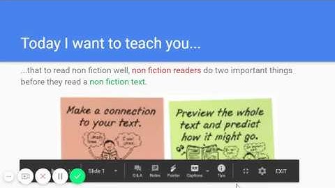 Reading Nonfiction Text  Lesson   Google Slides