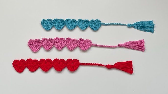15+ Crochet Flower Bookmark