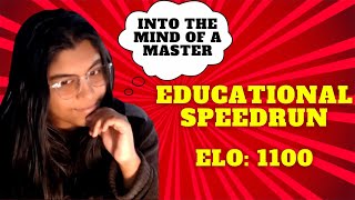Chess Master Explains: Educational Speedrun (1100 ELO)
