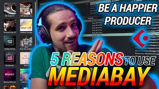 5 Reasons to use Media BayBe A Happier Producer #cubase #mediabay