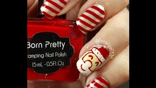 Santa Nail Tutorial