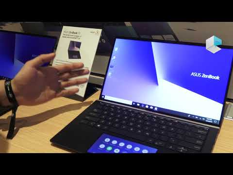 ASUS Zenbook 13 (UX334), Zenbook 14 (UX434) and Zenbook 15 (UX534) with Screenpad 2.0