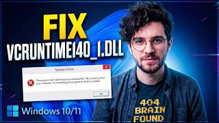 VCRUNTIME140_1.dll Missing? Fix It in 1 Click on Windows 10/11 | Free Tool