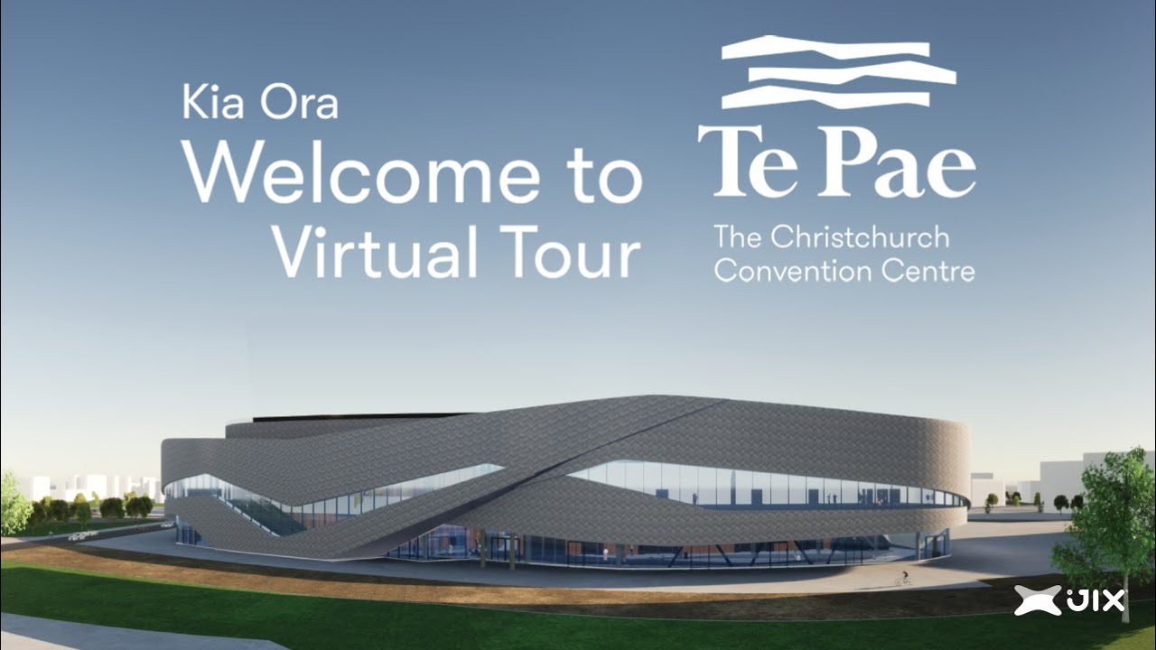 Te Pae Christchurch Convention Centre Opens its Virtual Doors - YouTube