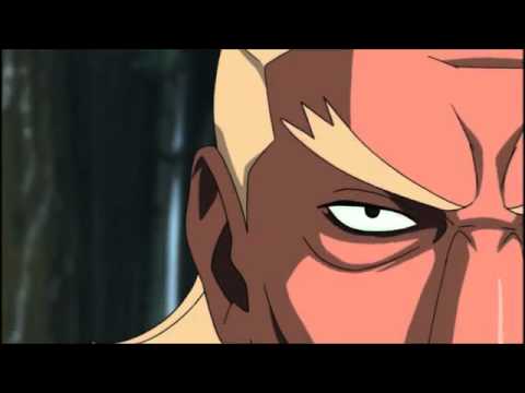 Killer Bee and Raikage Double Lariat