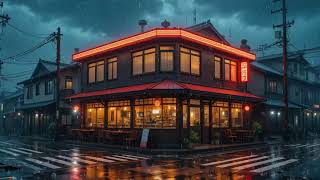 Echoes of a Rainy Town | Cozy Lofi for Night Study Sessions