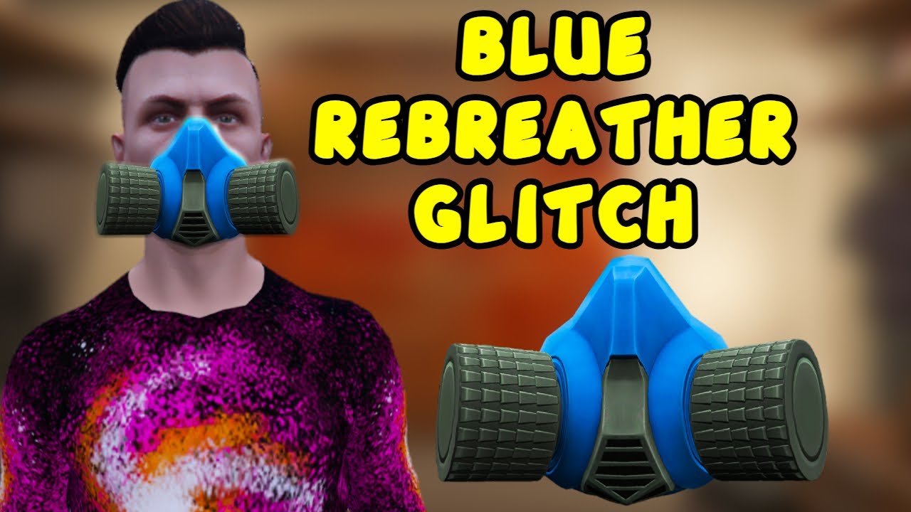 BLUE REBREATHER ON ANY SAVED OUTFIT GLITCH GTA 5 ONLINE YouTube 