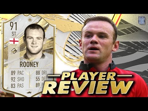 91 PRIME ICON ROONEY SBC PLAYER REVIEW! META - FIFA 23 ULTIMATE TEAM