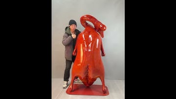 Gia công sản xuất mô hình con Vịt quay Bắc Kinh giá tốt tại xưởng Compostiesaigon #duck #3d #decor