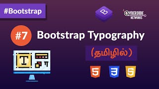 Full #07 - Bootstrap Typography - (தமிழ்சில்) (Tamil) | Bootstrap Course | Web Design News