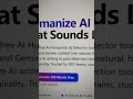 used a free ai detector then ran it through Walter Writes AI quick