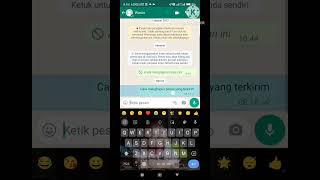 cara hapus pesan WhatsApp yg terlanjur terkirim