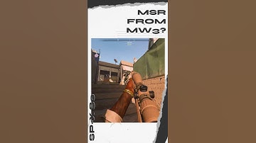 This reminds me of the MSR from MW3!!! | SP-X 80 | Call of Duty Modern Warfare 2