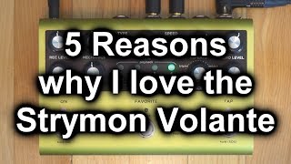 5 Reasons Why I Love the Strymon Volante