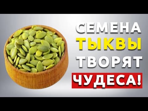 Ложка тыквенной семечки вызывает НЕОБРАТИМЫЕ ПРОЦЕССЫ в организме человека #тыква #семена #зож