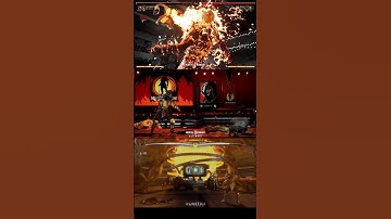 MK9 vs MKX vs Injustice vs MK11 vs MK1 - Scorpion X-Rays/Super Move/Fatal Blows Comparison #shorts