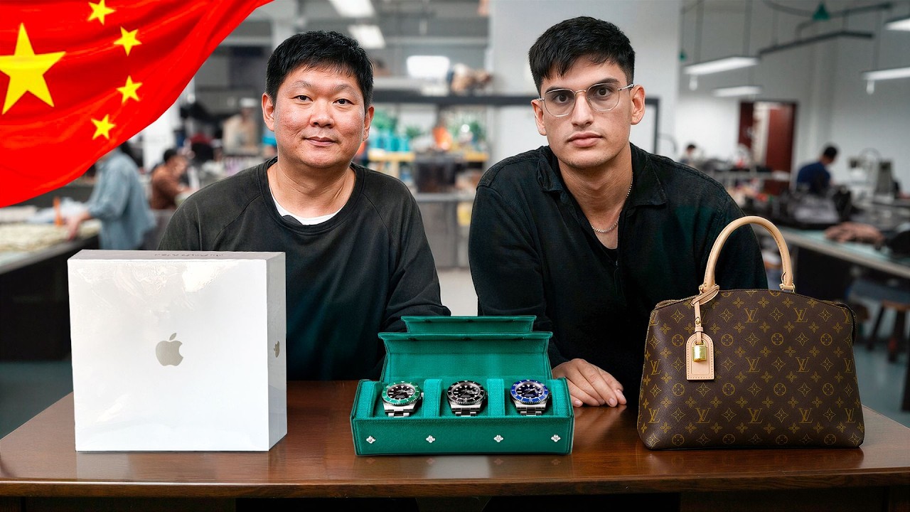 MADE IN CHINA 🇨🇳 Dentro de las fábricas de copias de lujo