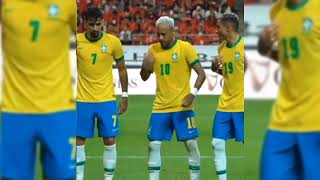 Brezilya Milli Takımın Dans Provası