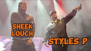 STYLES P / SHEEK LOUCH BRING THE SMOKE TO THE 4/20 BUD DROP SHOW 2024 NEW YORK CITY, THE LOX