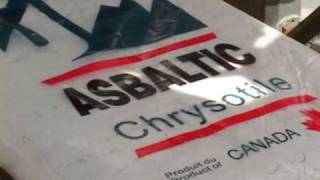 Promotion asphalte-chrysoltile - Ville d'Asbestos