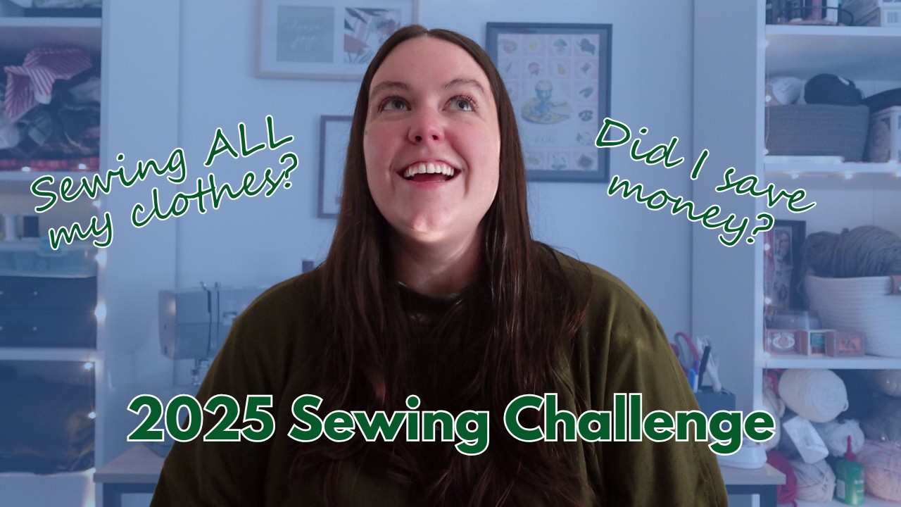 В этом году я не покупала одежду... Но я сшила кучу вещей.