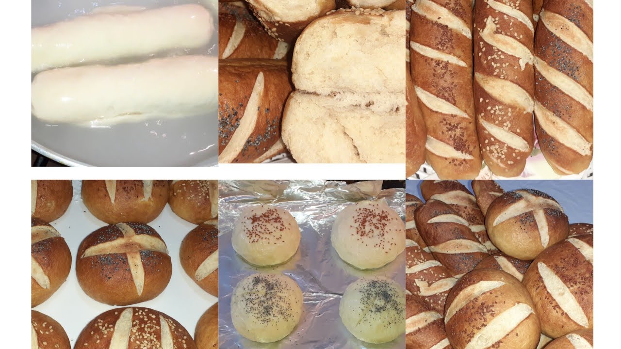 الخبز  المسلوق  في الماء للسندويشات  الي جرباتو عمرها يخطاهة 🥖🥖👍