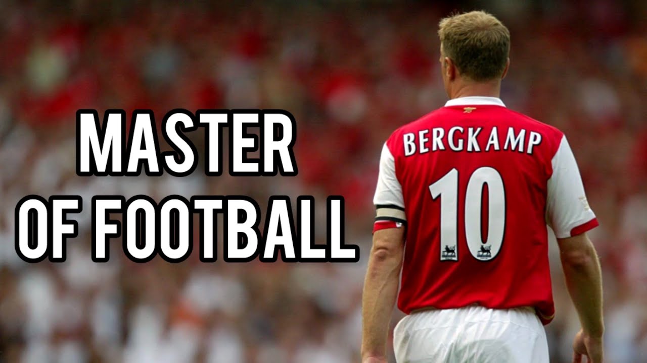 Dennis Bergkamp, a master of his craft, leaving a lasting legacy in the football world