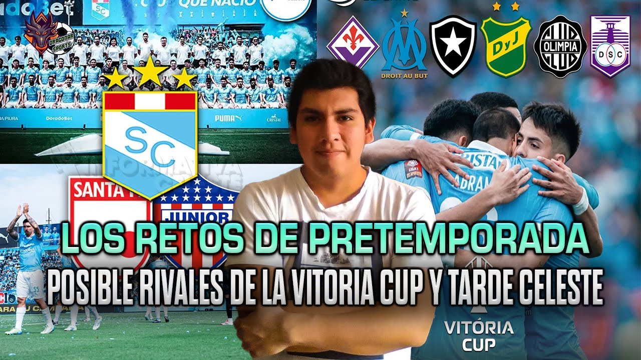 POSIBLES RIVALES DE CRISTAL PARA LA TARDE CELESTE ⚽ SE VIENE LA VITORIA CUP 2026 Y UN GRAN RETO