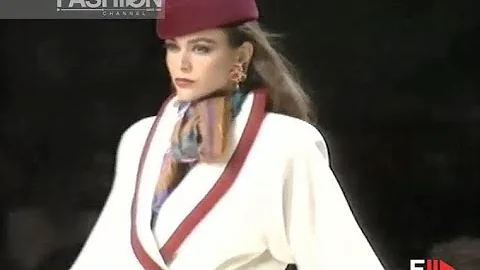 EMANUEL UNGARO Fall 1991/1992 Paris - Fashion Chan...