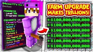 BEST STARTER MONEY FARM makes BILLIONS on NEW SKYBLOCK MAP! | New Minecraft SKYBLOCK SERVER