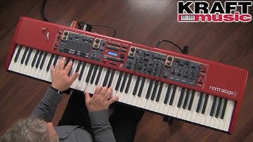 Kraft Music - Nord Stage 2 Performance Keyboard Demo with Chris Martirano