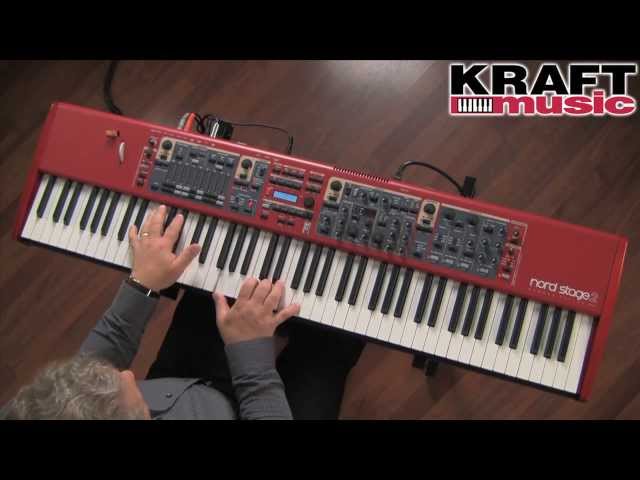 Kraft Music - Nord Stage 2 Performance Keyboard Demo with Chris Martirano class=