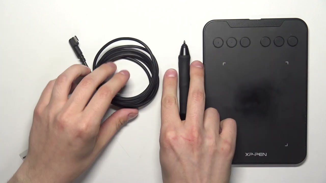 XP Pen Deco Mini 4 | Распаковка XP Pen Deco Mini 4 - Первый раз открываем XP Pen Deco Mini 4