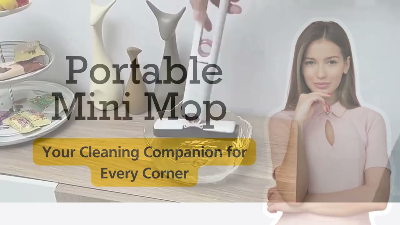 🧽✨ Portable Mini Mop - Transform Your Home Cleaning Routine! ✨🧽
