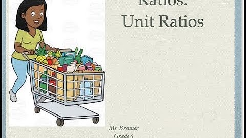 Target Video and Unit Ratios   Unit 2, Lesson 8