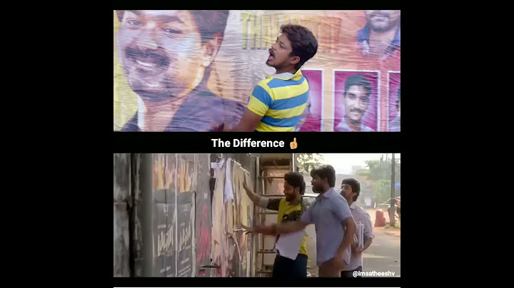Feel The Difference Between Thalapathy Vijay Fans and Thala Ajith Fans