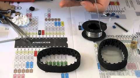 Montaggio della zumo robot shield pololu